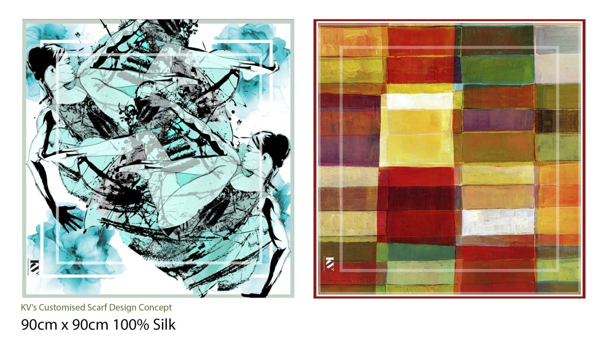 Foulard KV by Kateryna Vel'menko in Regalo con l'acquisto di un profumo KV - KV by Kateryna Vel’menko - Foulard - VG Charme