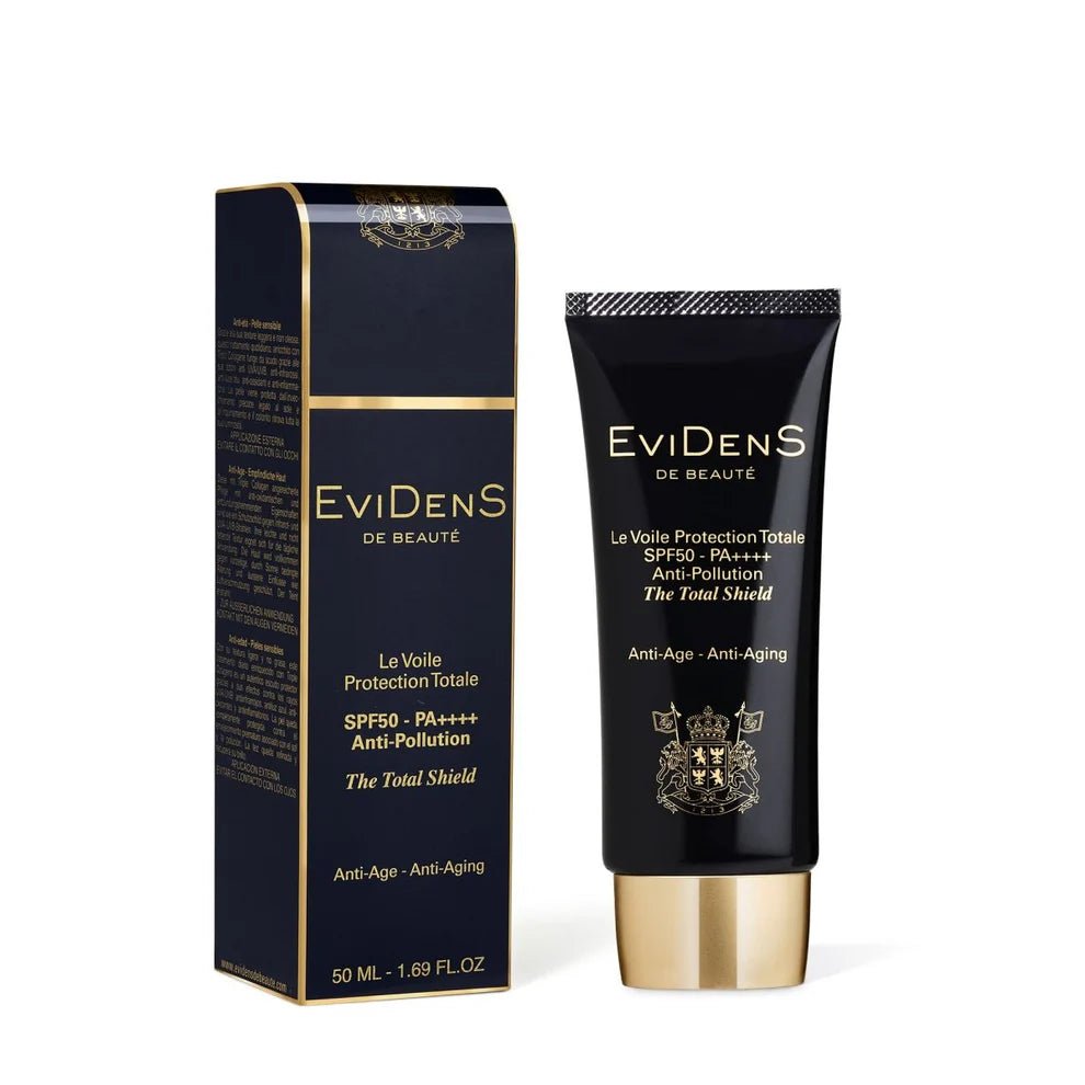 Le Voile Protection Totale SPF 50 - The Total Shield SPF 50 - PA++++ - EviDenS dé Beauté - Crema protettiva - VG Charme