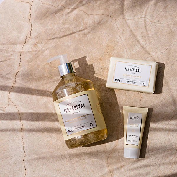 Sapone Liquido di Marsiglia Tè Bianco & Yuzu - Fer a Cheval - Sapone - VG Charme