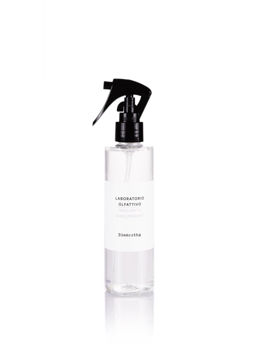 Spray Tessuti Biancothé - Laboratorio Olfattivo - Profumo spray per tessuti - VG Charme