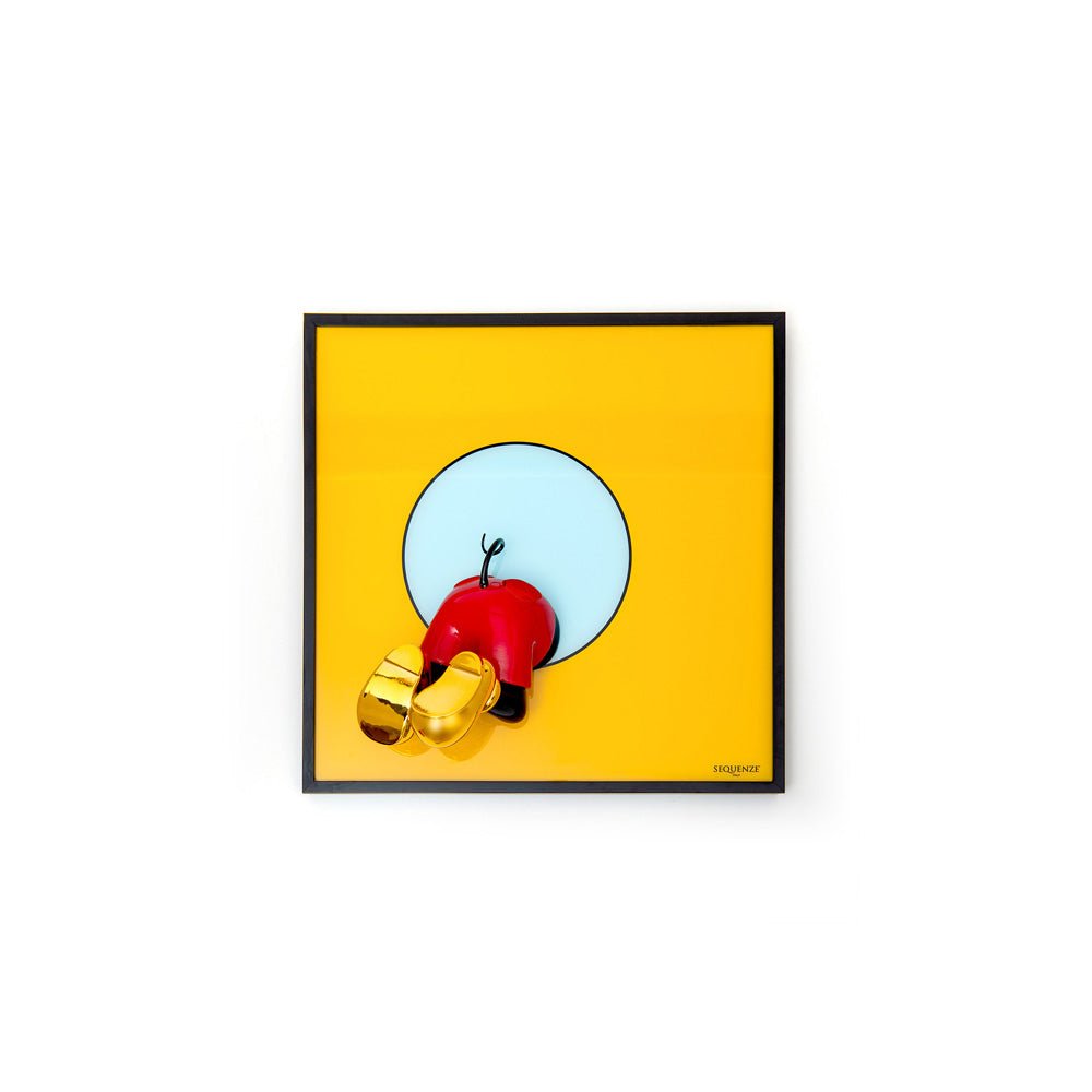 Topofthepops Rosso - Giallo 30x30 - Sequenze Studio Design - Oggettistica casa - VG Charme