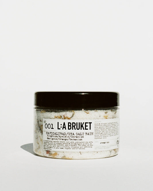 001 Bagno al sale marino Calendula / Arancia / Geranio - L:A Bruket - Sale bagno - VG Charme