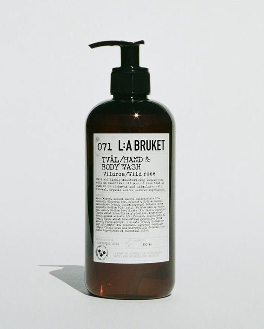 071 Hand & Body Wash - Wild Rose - L:A Bruket - Body Wash - VG Charme