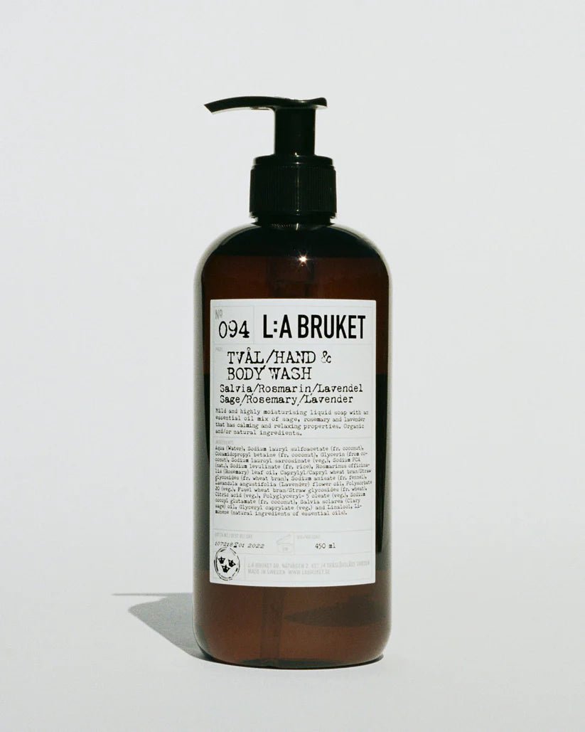 094 Hand & Body Wash - Sage / Rosemary / Lavender - L:A Bruket - Body Wash - VG Charme