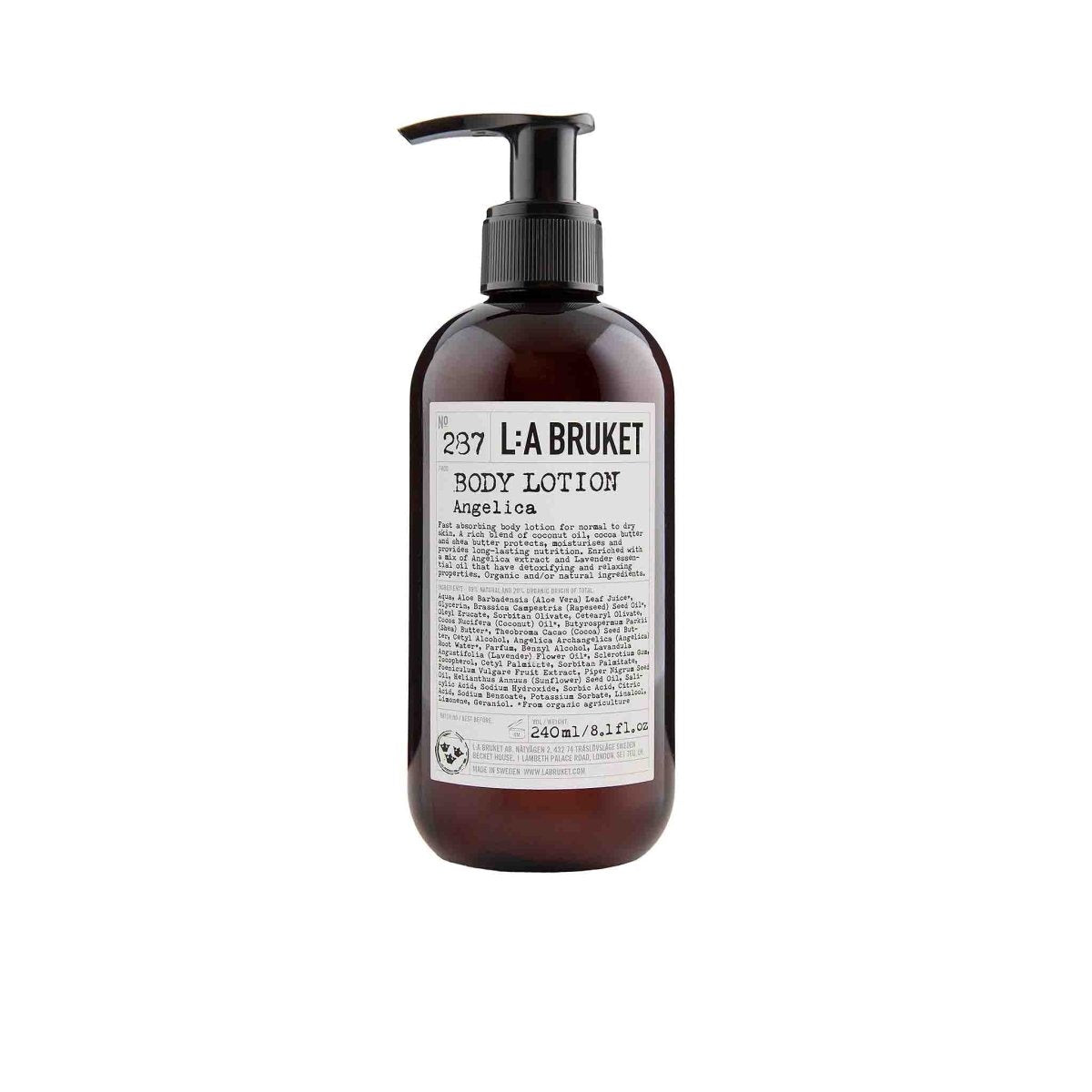 287 Body Lotion Angelica - L:A Bruket - Gel detergente - VG Charme