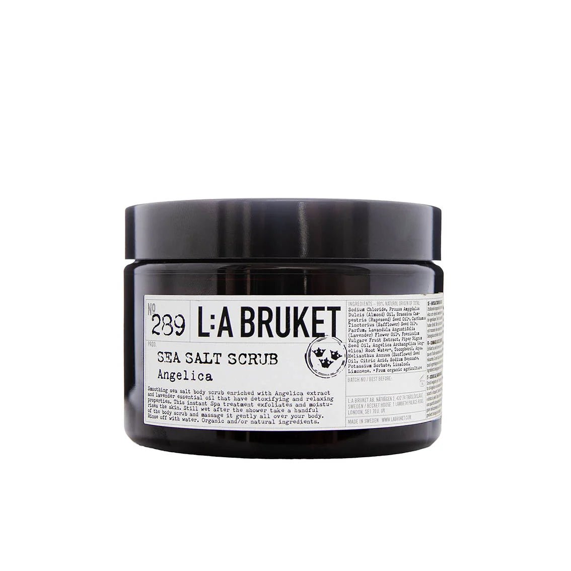 289 Scrub corpo al sale marino - Angelica - L:A Bruket - Scrub corpo - VG Charme