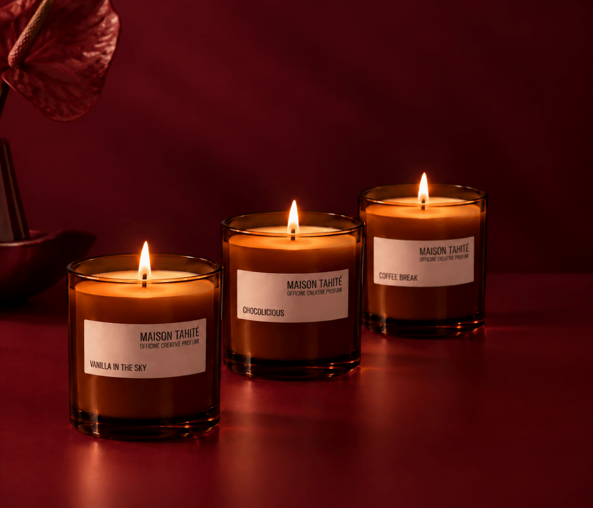 Candela Profumata Chocolicious – Maison Tahité - Maison Tahité - Candela Profumata - VG Charme
