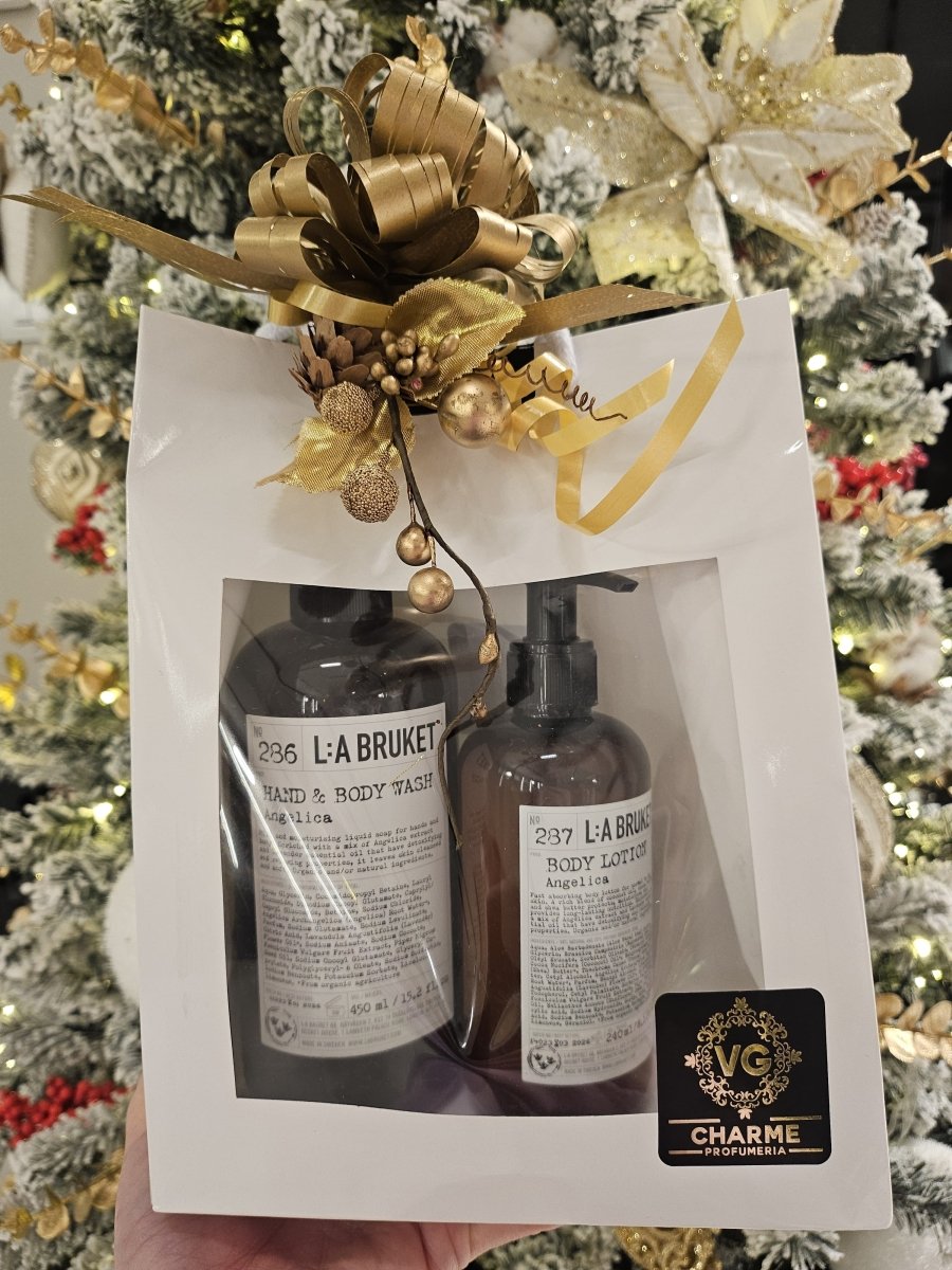 Confezione Regalo Natale L:A Bruket Angelica | Set Corpo Profumato - L:A Bruket - Kit Corpo Natale - VG Charme