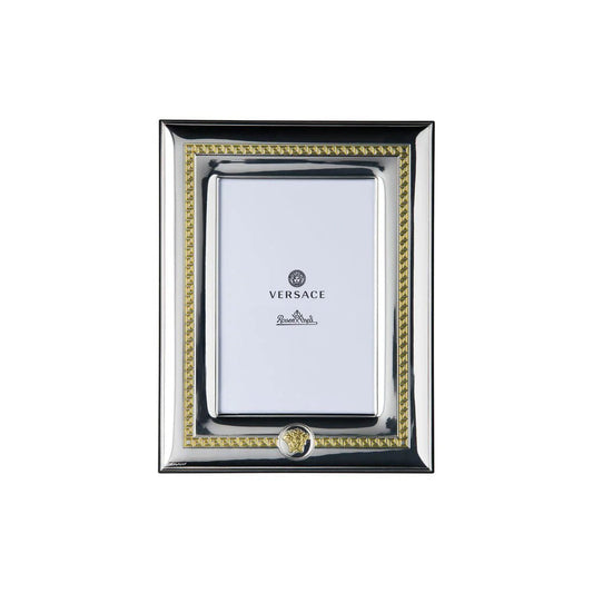 Cornice Portafoto Argento e Oro VS0112/10C - Versace - Oggettistica casa - VG Charme