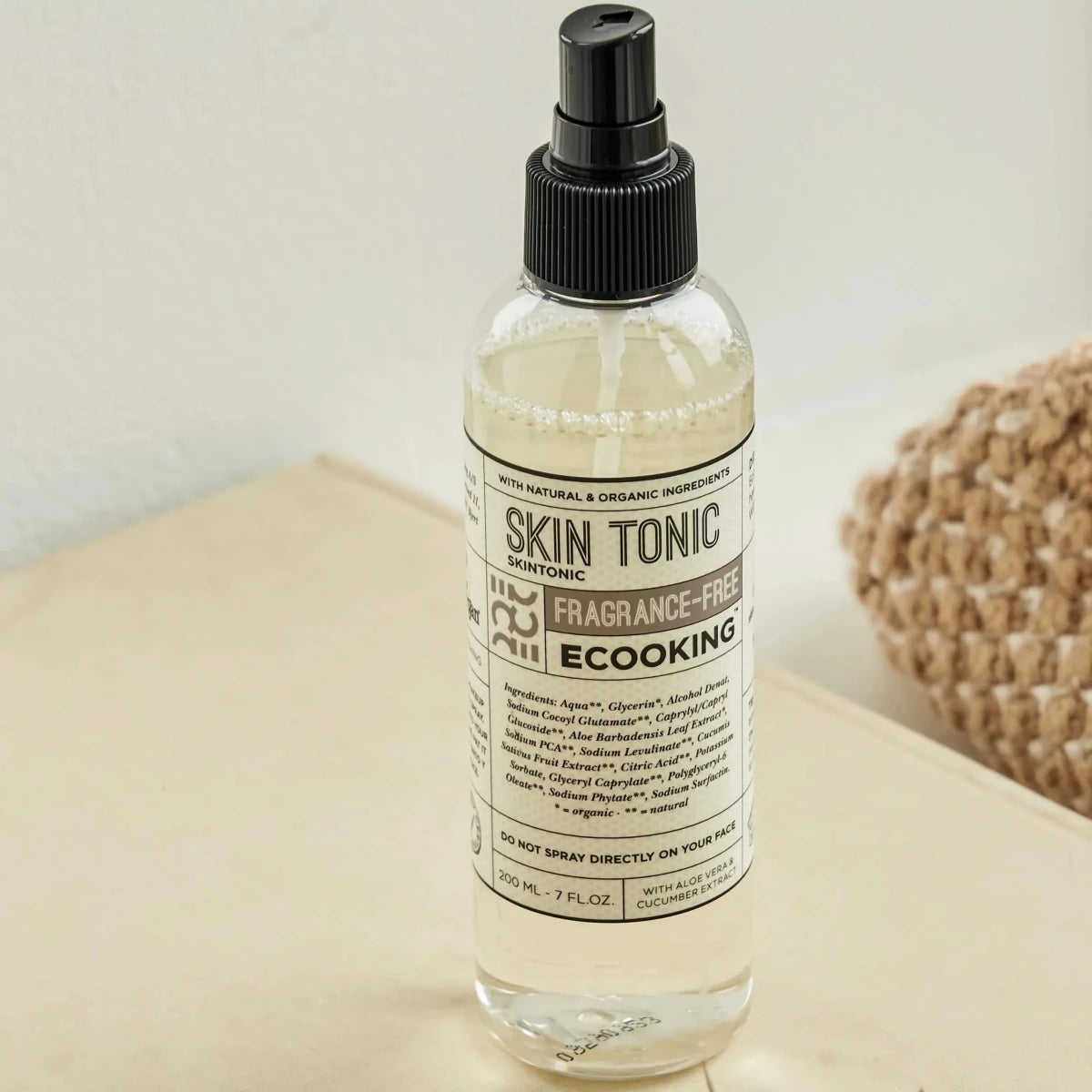 Face Mist Skin Tonic - ECOOKING - Siero - VG Charme