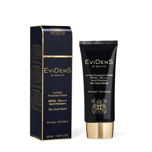 Le Voile Protection Totale SPF 50 - The Total Shield SPF 50 - PA++++ - EviDenS dé Beauté - Crema protettiva - VG Charme