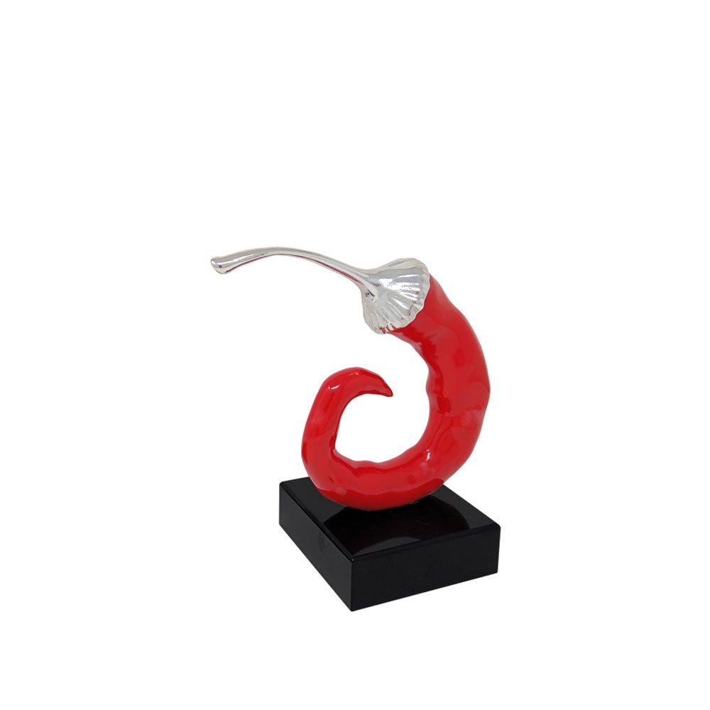 Peperoncino Rosso e Argento - Sequenze Studio Design - Oggettistica casa - VG Charme